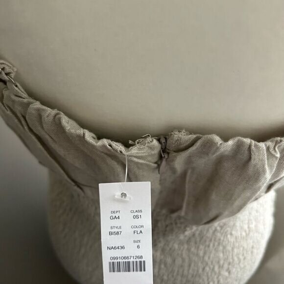 NWT J. Crew Sleeveless Fitted 100% Linen Dress - Picture 6 of 7